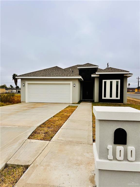 a front view of a house with a balcony