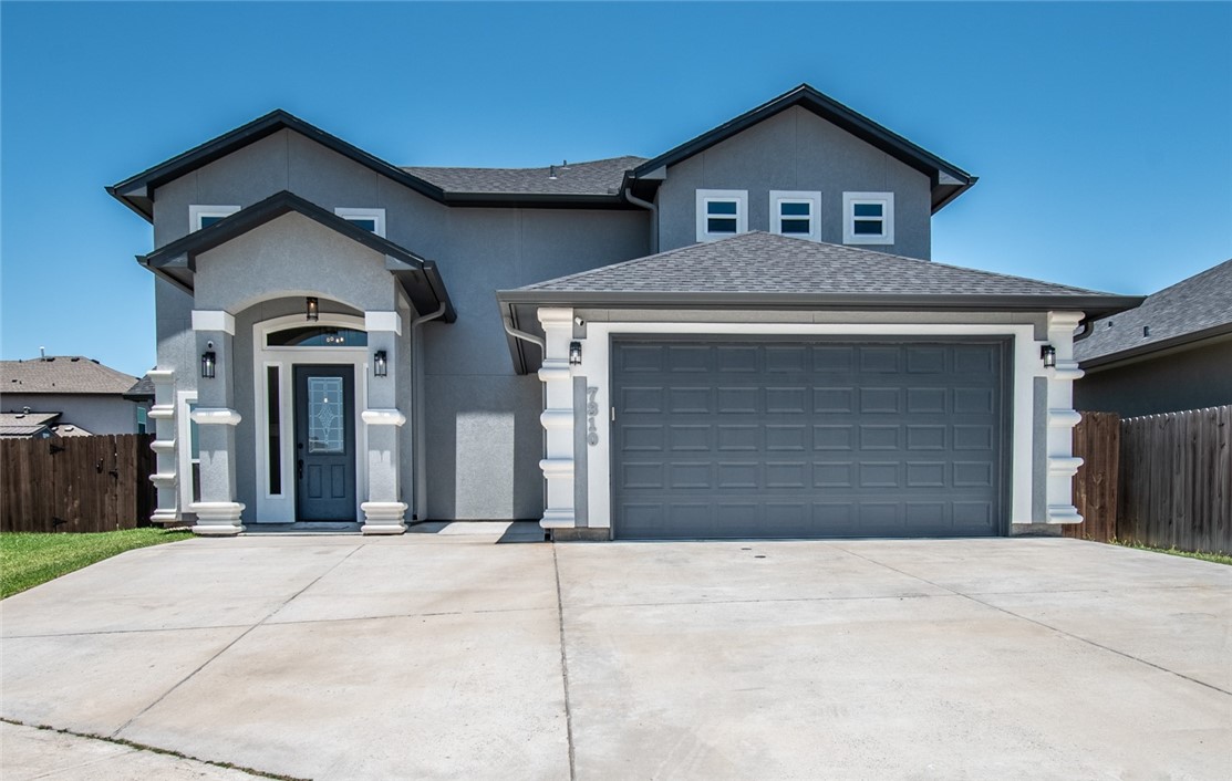 a house view with a outdoor space