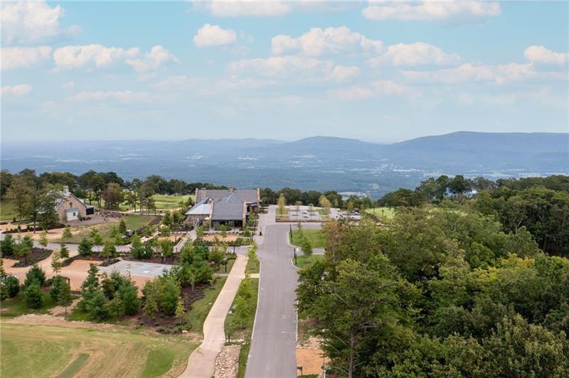 an aerial view of residential house with outdoor space