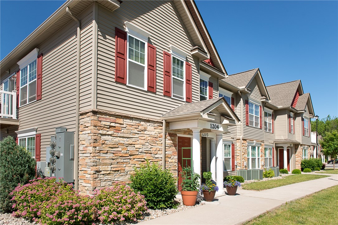 Typical exterior of apartments at Lehigh Park