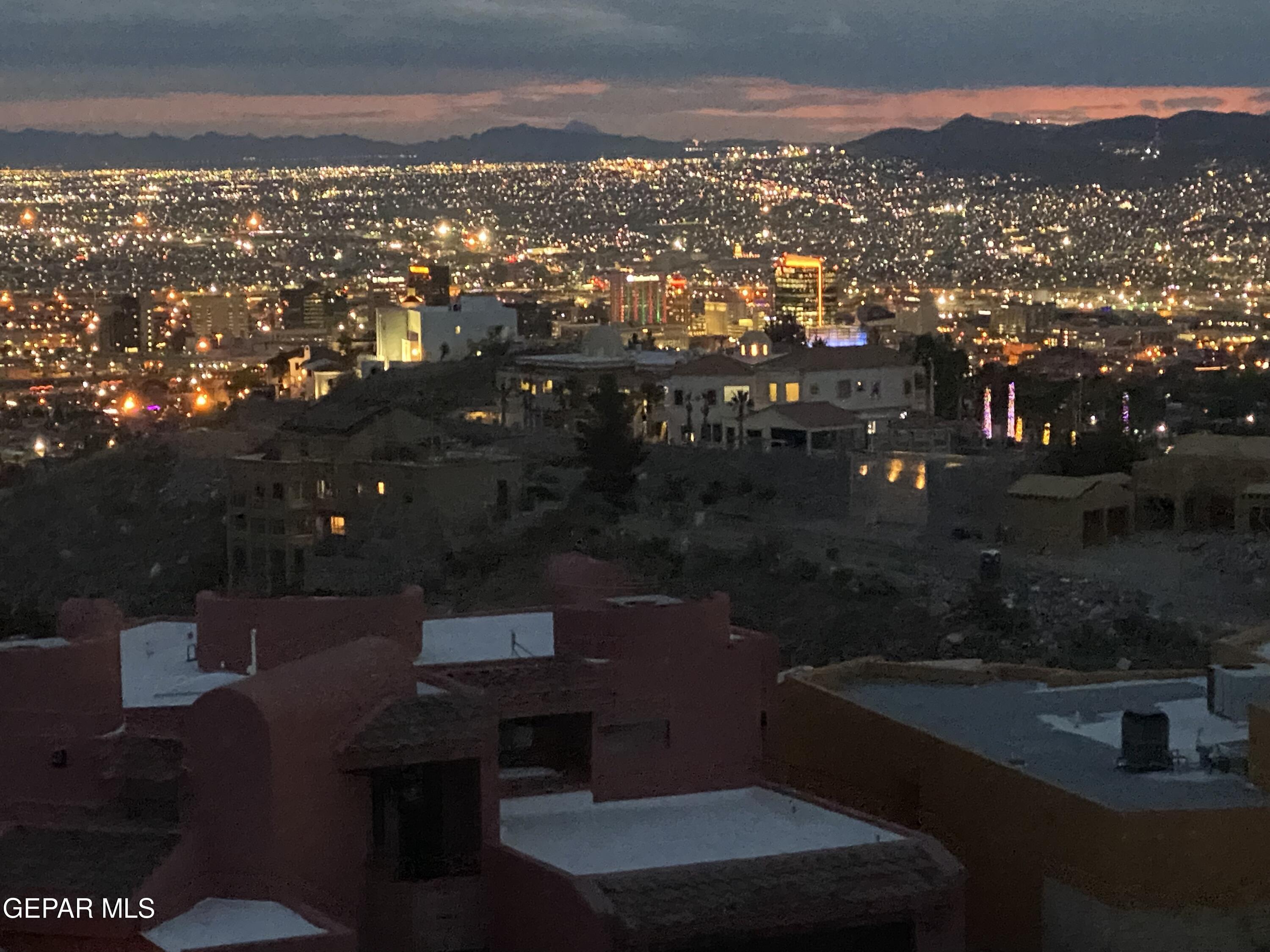 a view of city from terrace