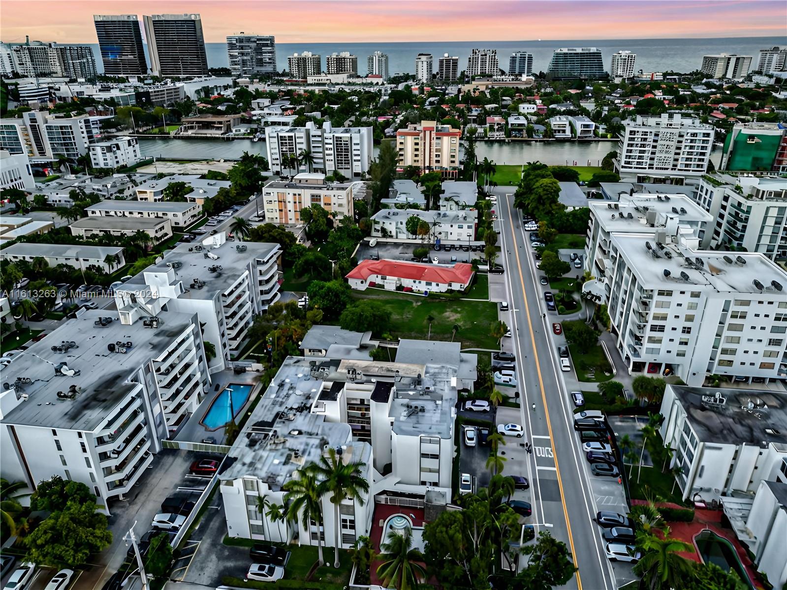 a city view