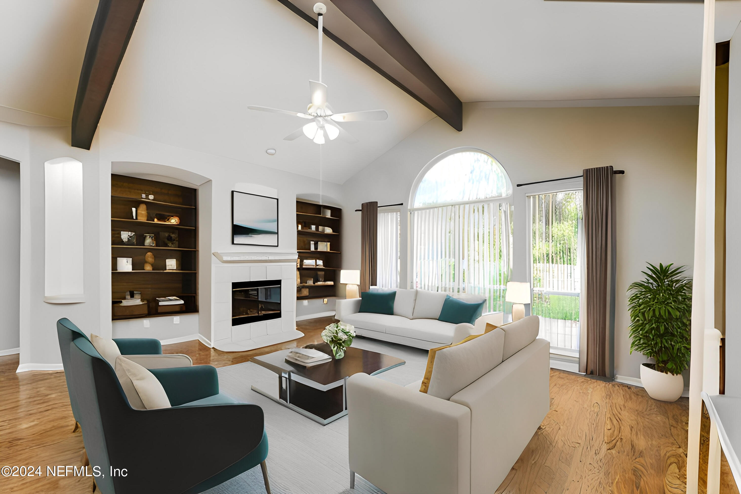 7_Living Room - Virtually Staged