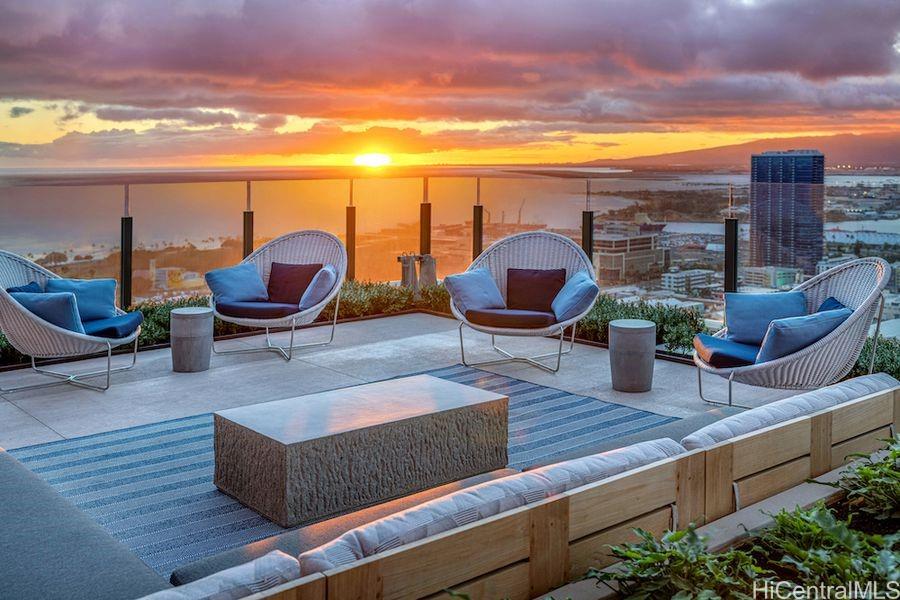 a outdoor space with patio the couches and chairs