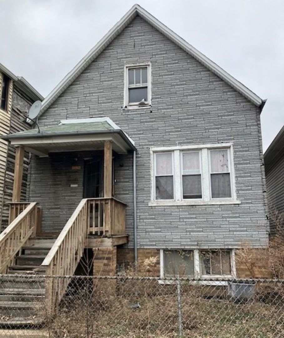 a front view of a house with balcony