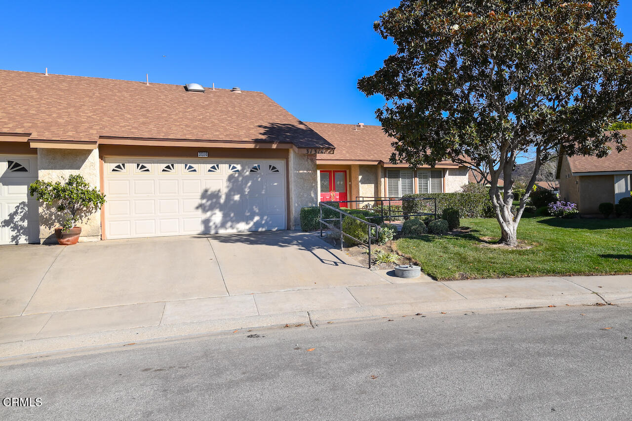 front view of house with a yard