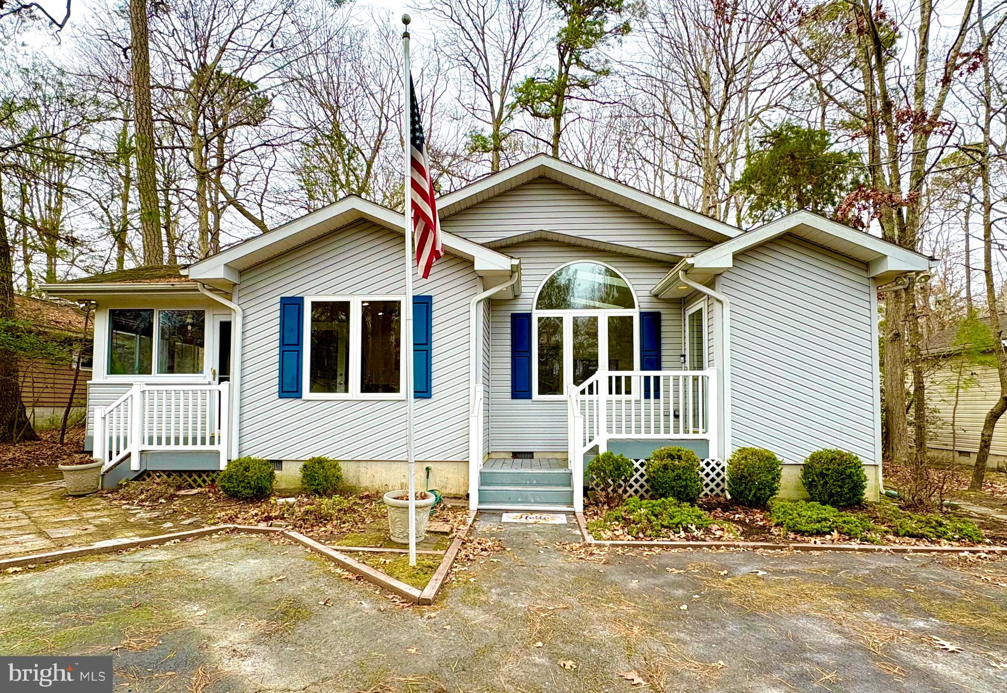 a view of a house with a patio