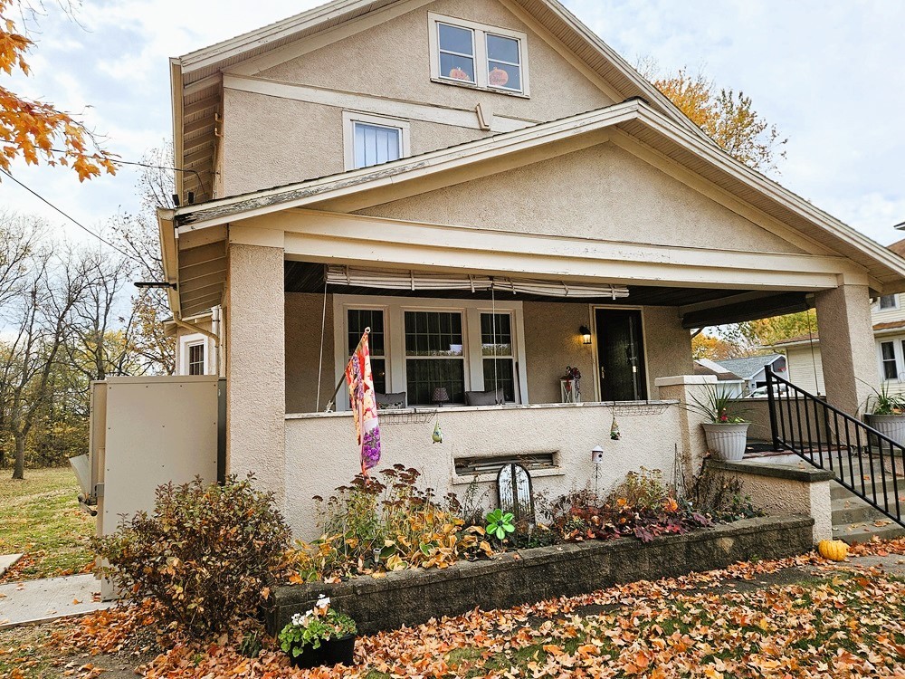 front view of a house