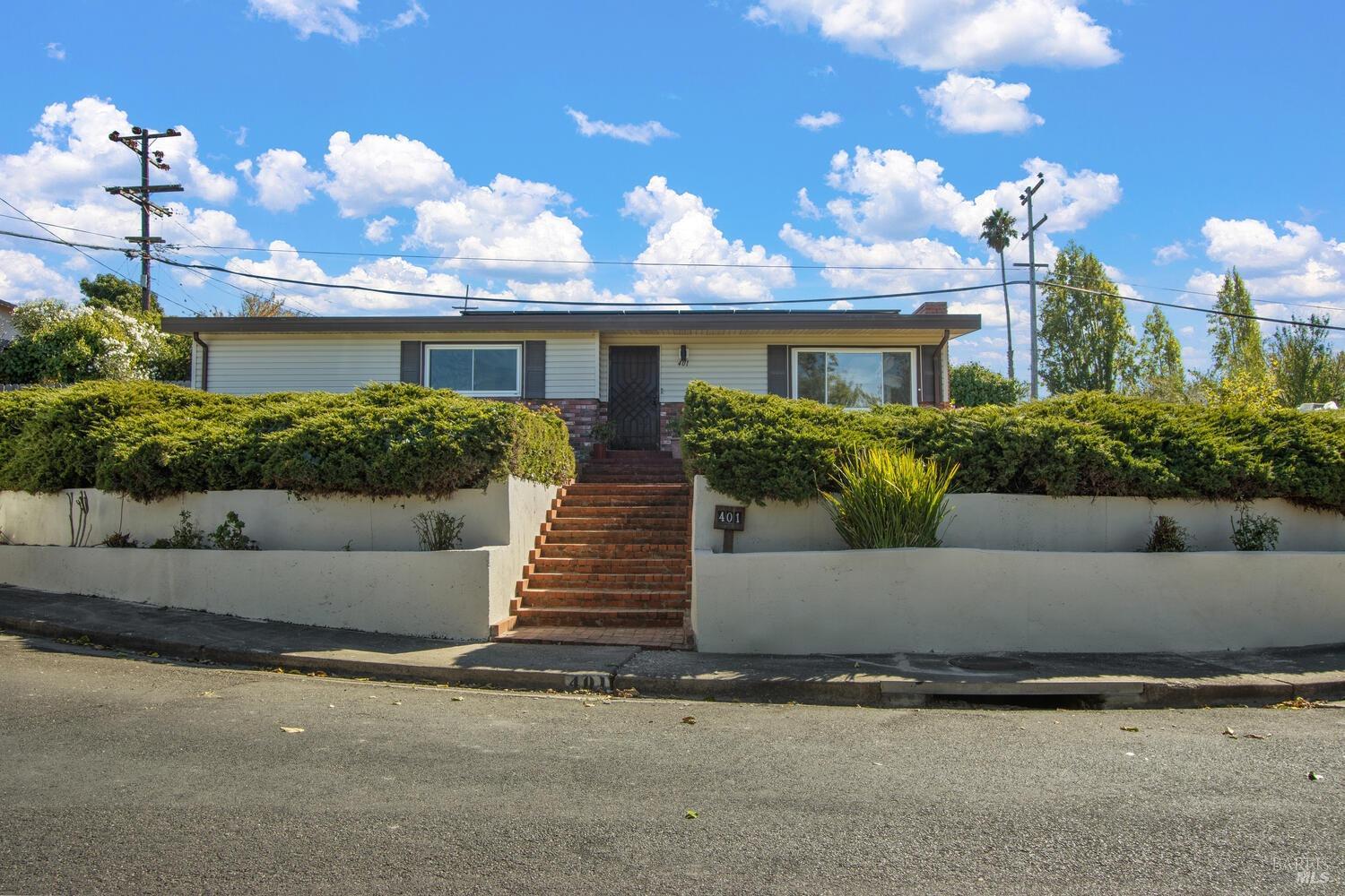 front view of a house