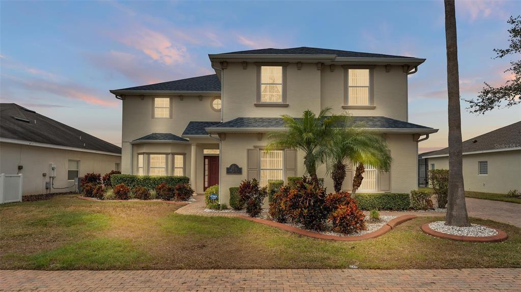 a front view of a house with porch