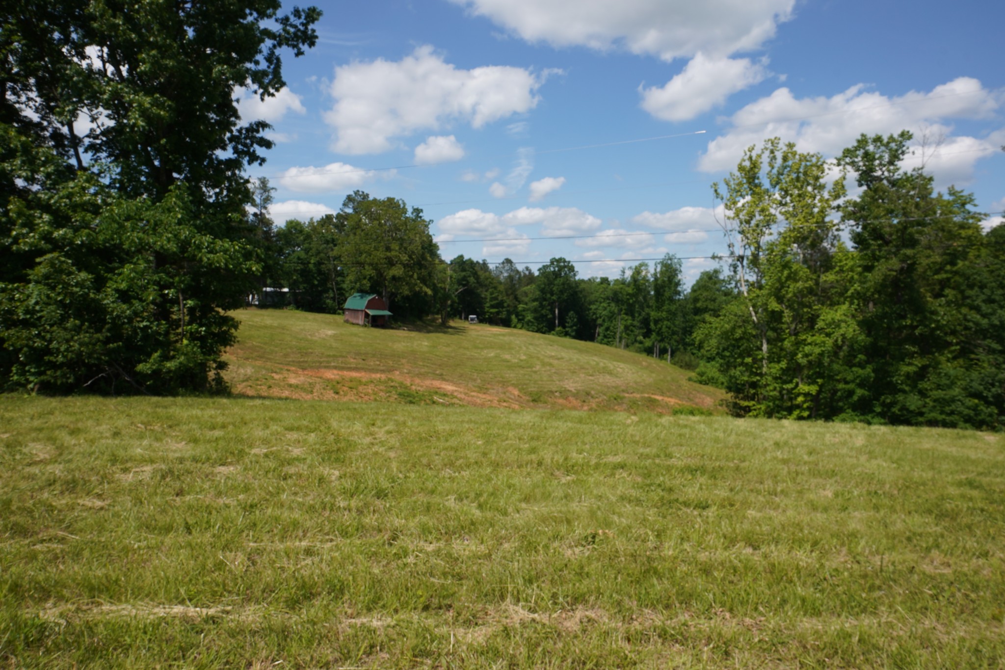 a view of an outdoor space and a yard