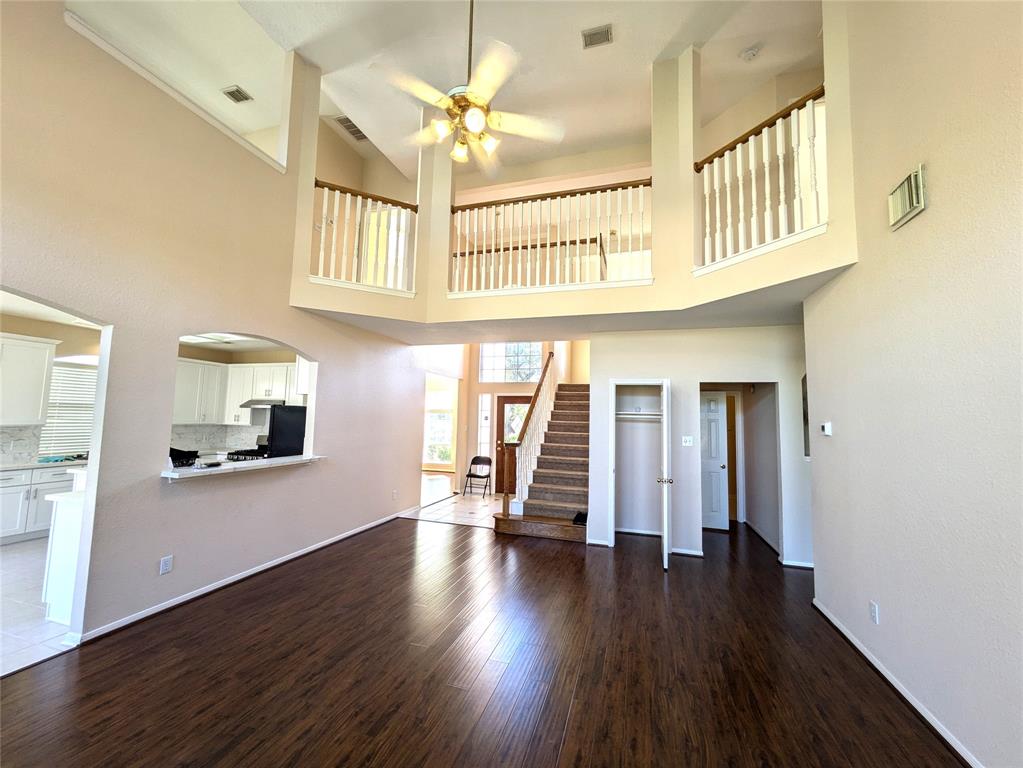 Family room-hallway view