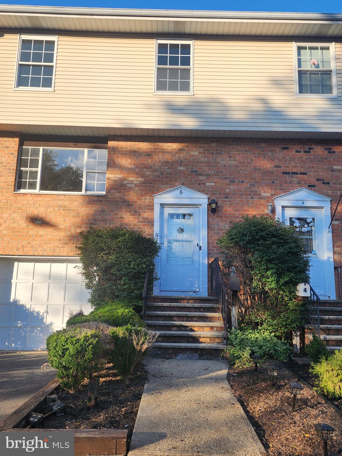 a view of front door of house