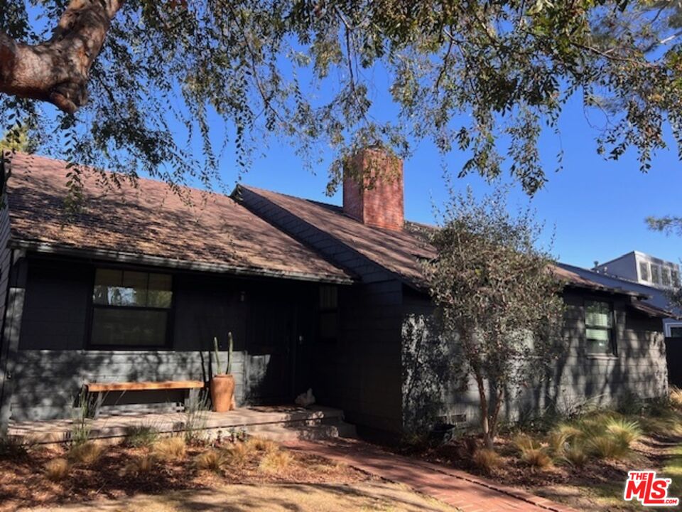 a view of a house with a patio