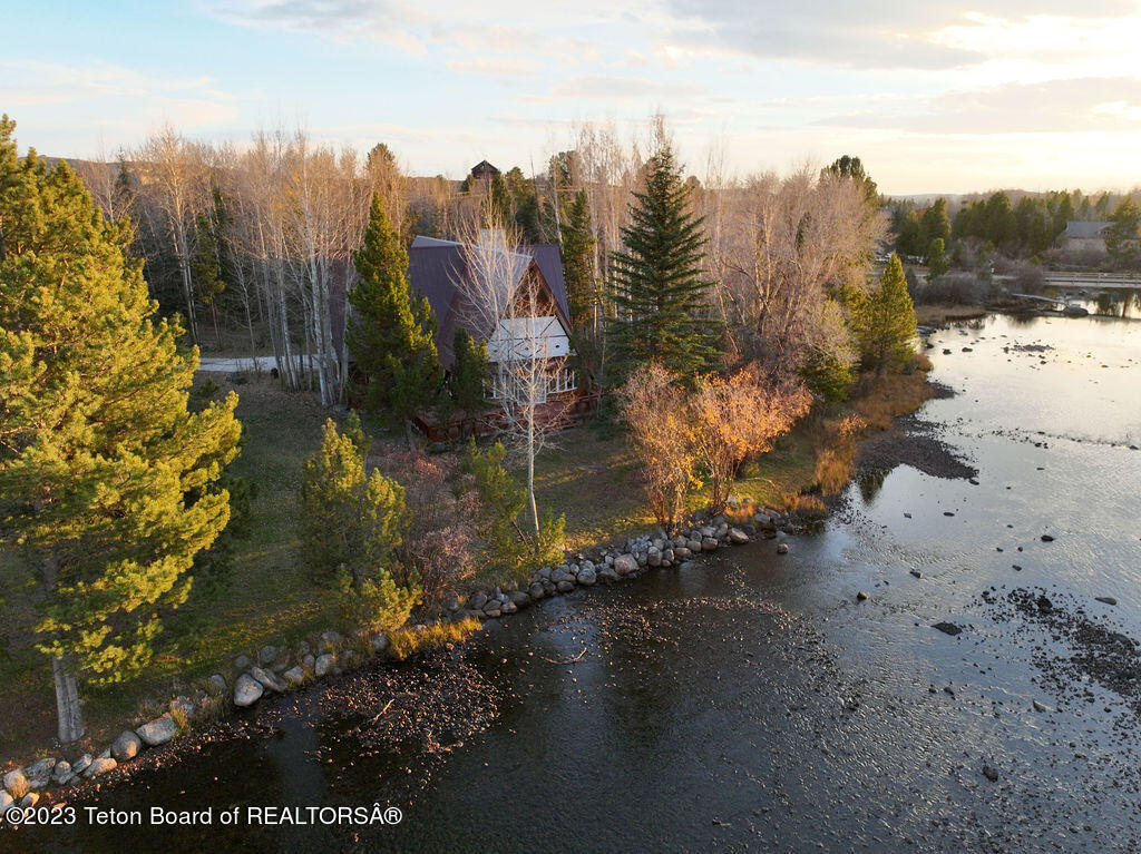 Sunset House and Creek