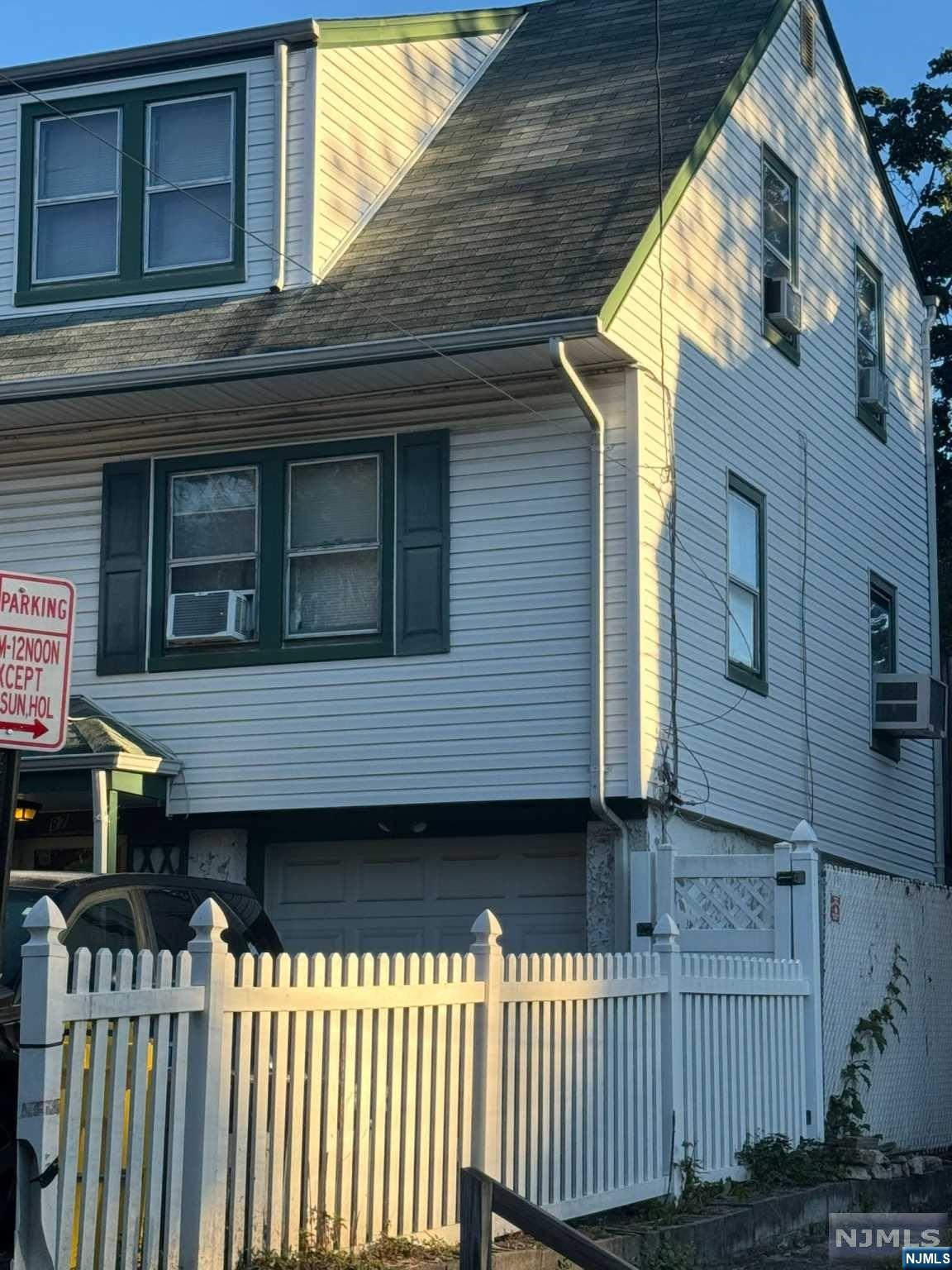 a view of a house with a balcony