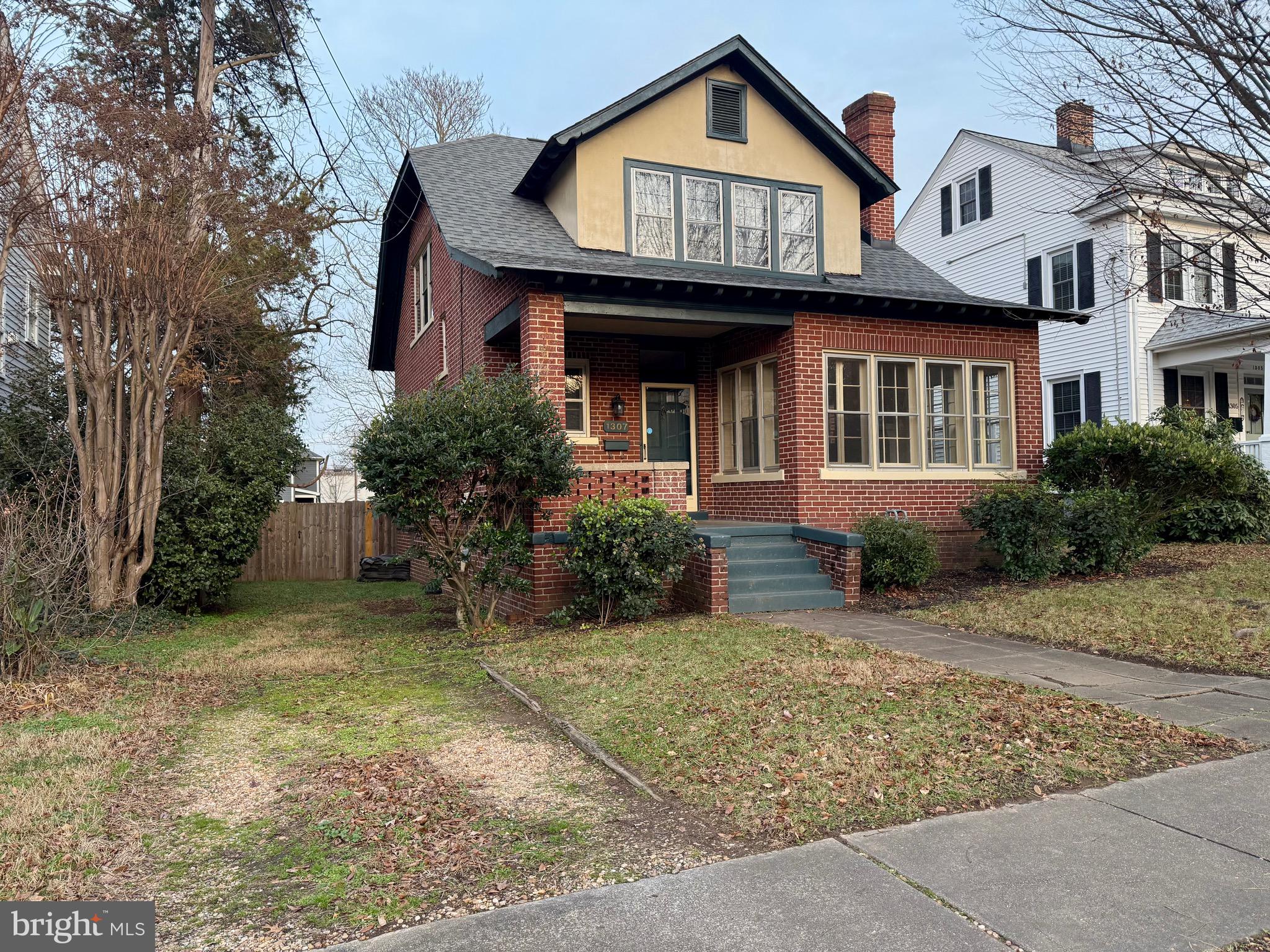 front view of a house