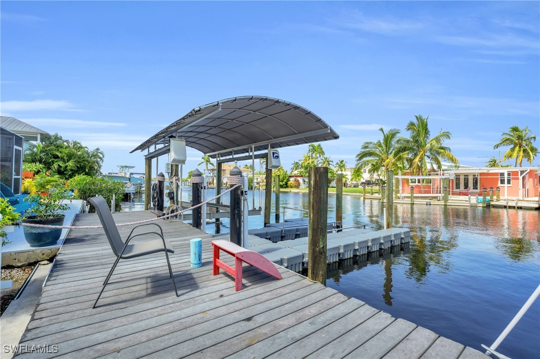 a view of a outdoor seating