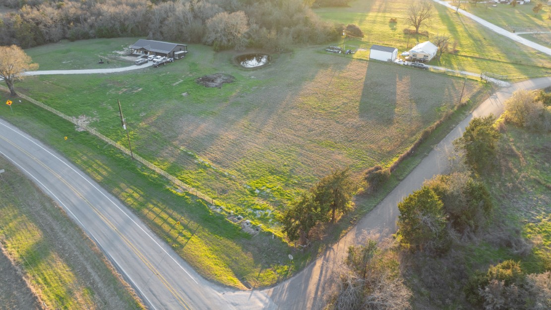 Bird's eye view featuring a rural view