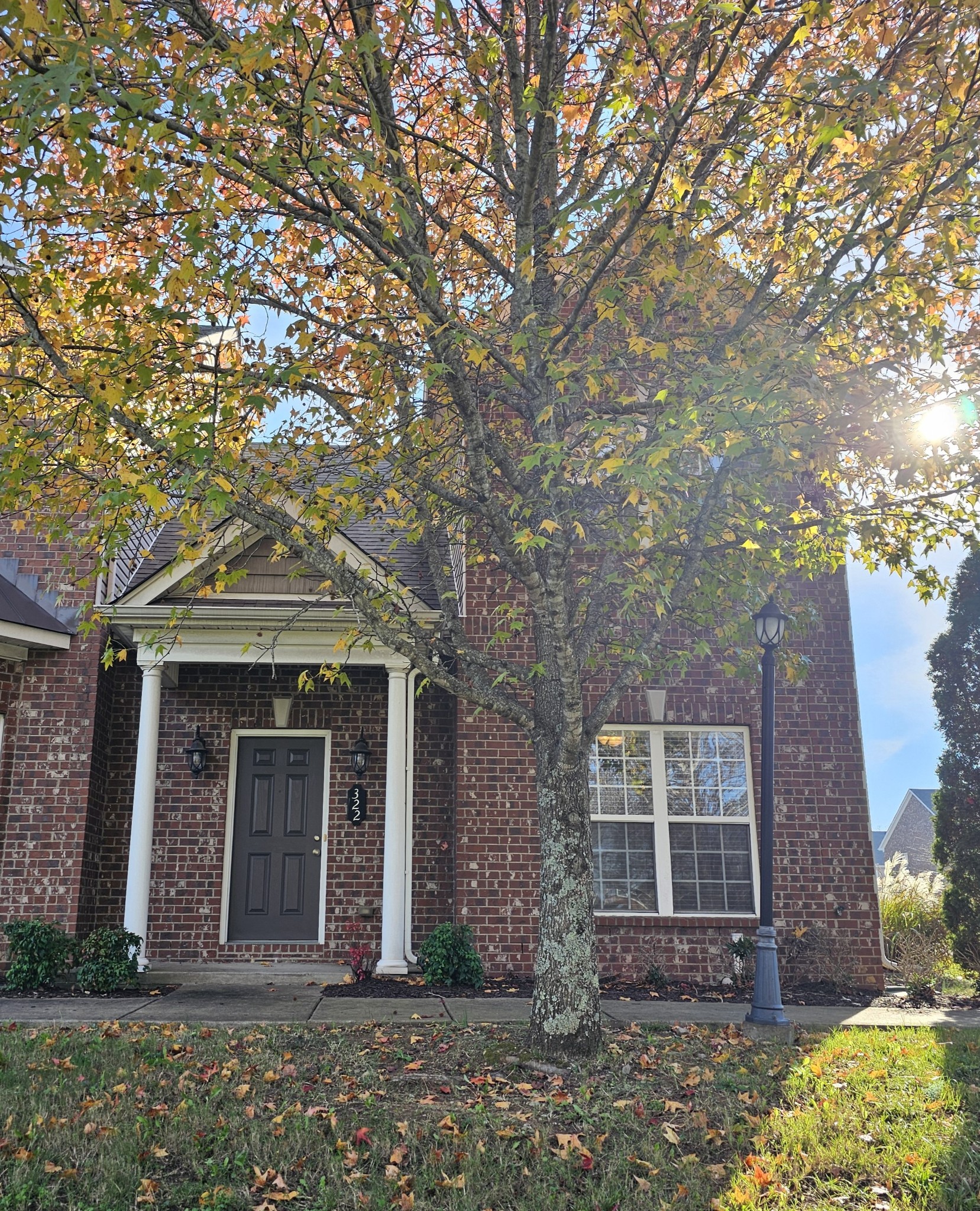 front view of a house