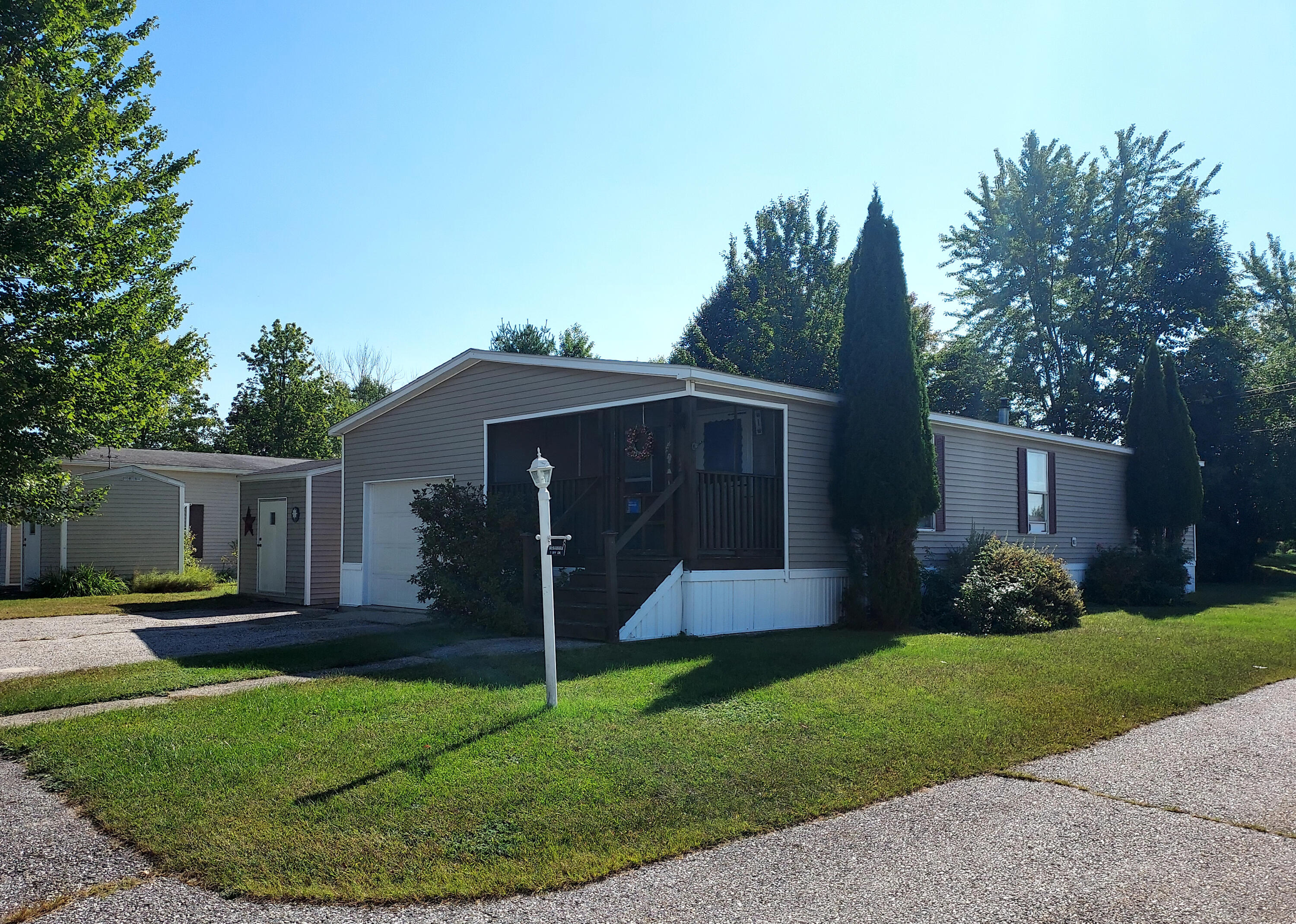 Driveway corner