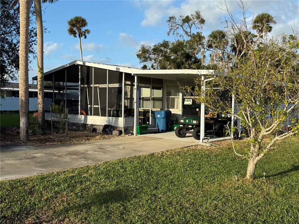 front view of a house with a porch