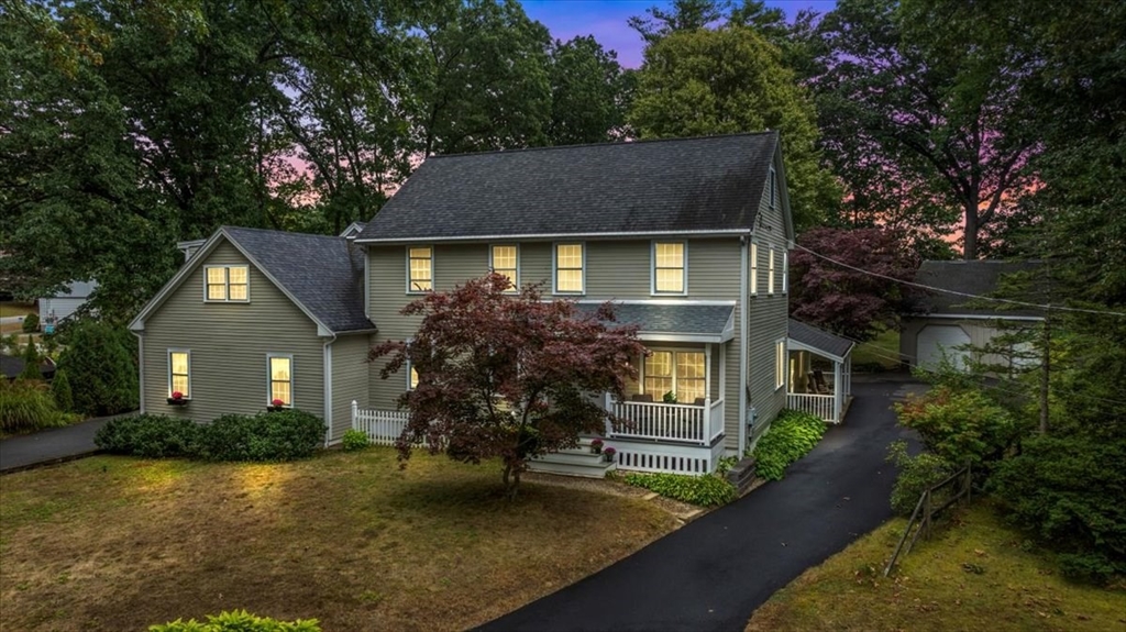 front view of house with a yard