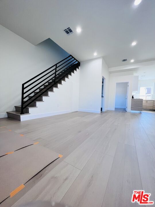 wooden floor in an empty room