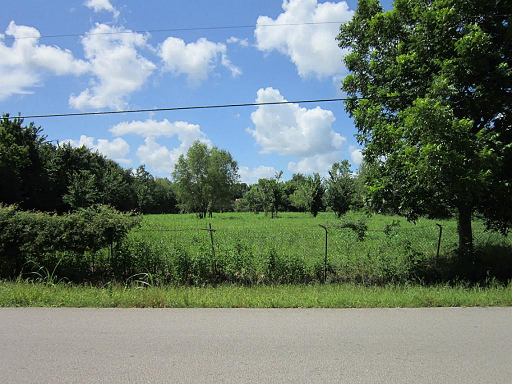 a view of a grassy field