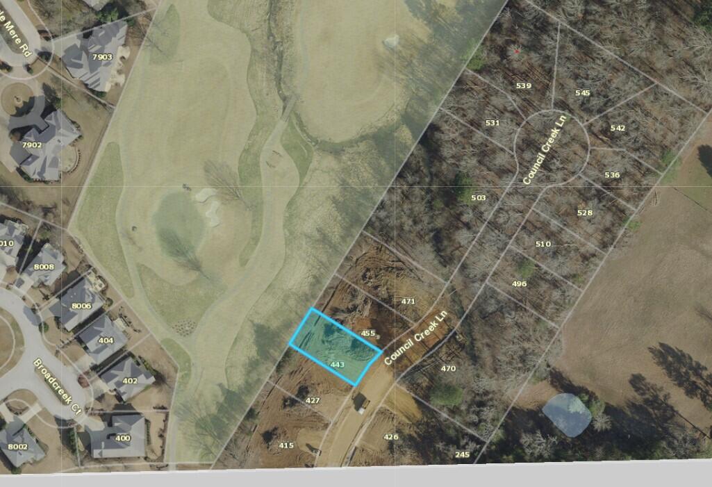 443 Council Creek, Lot 3, GIS, Aerial, c