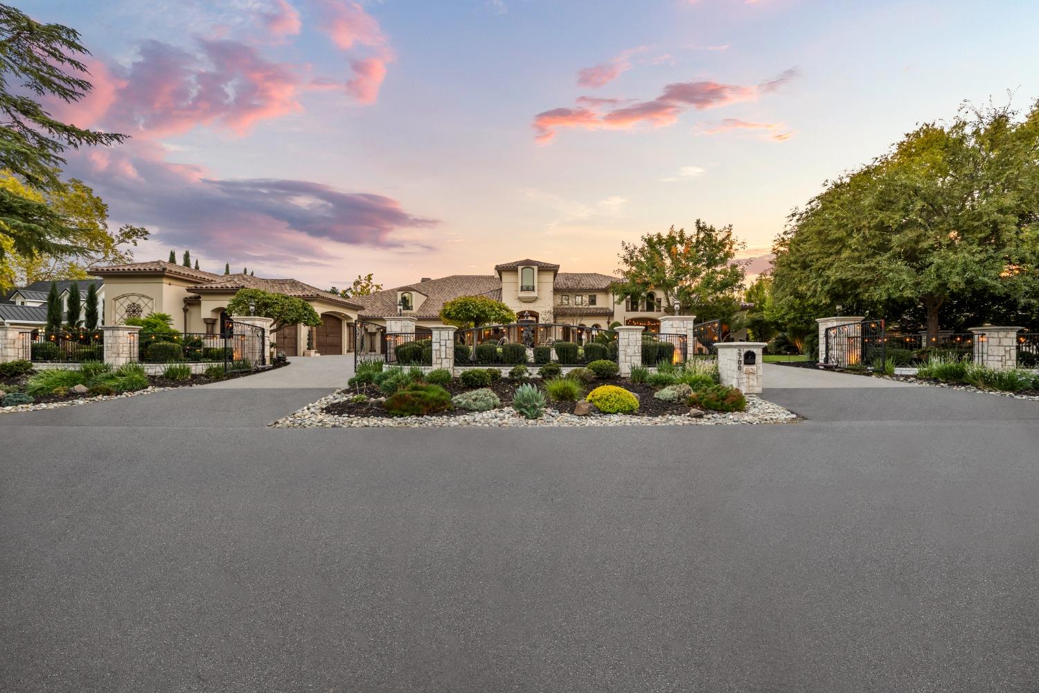 Privately gated estate with 5 car garage