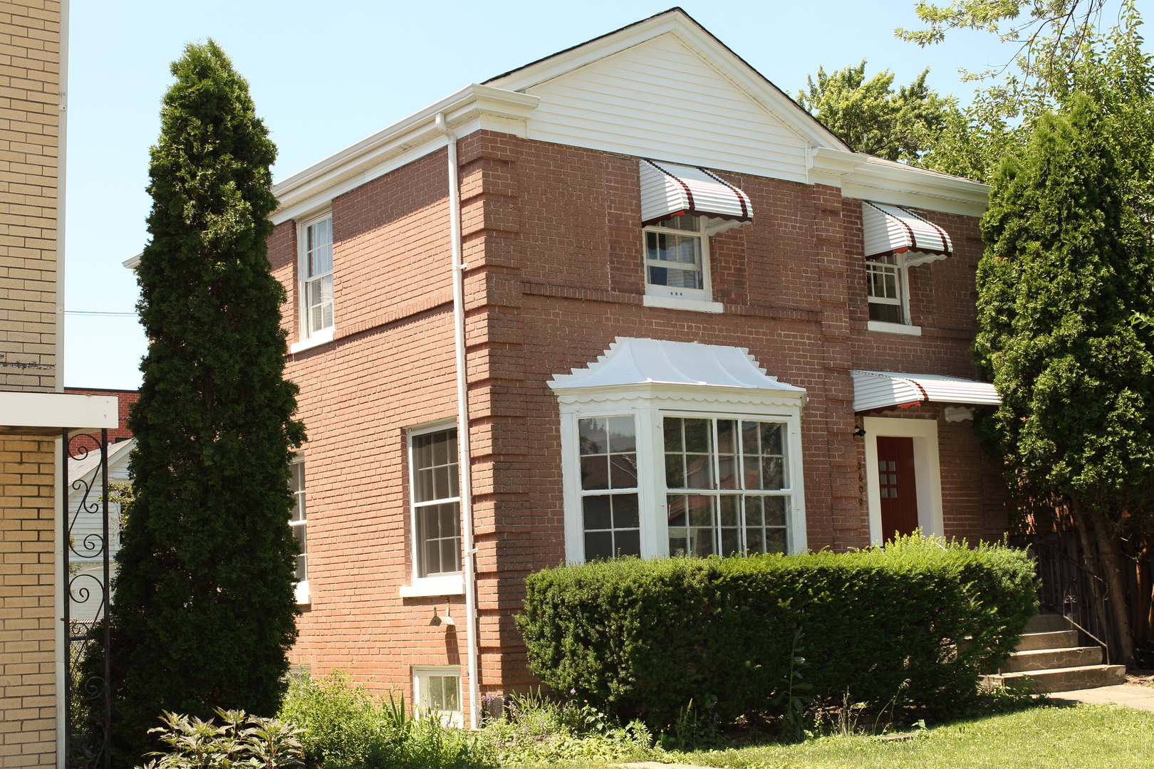 front view of a house