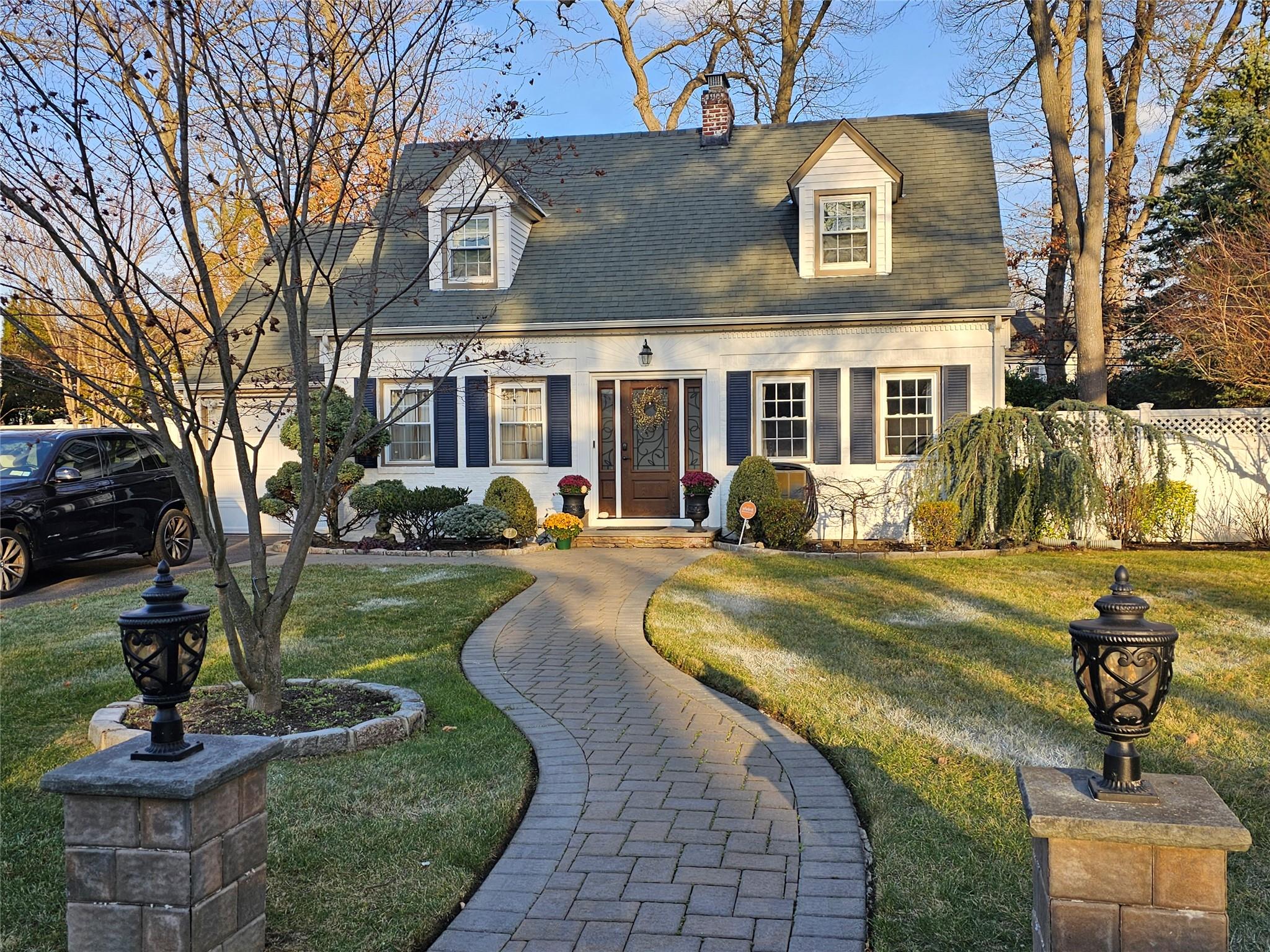 a view of a house with a swimming pool