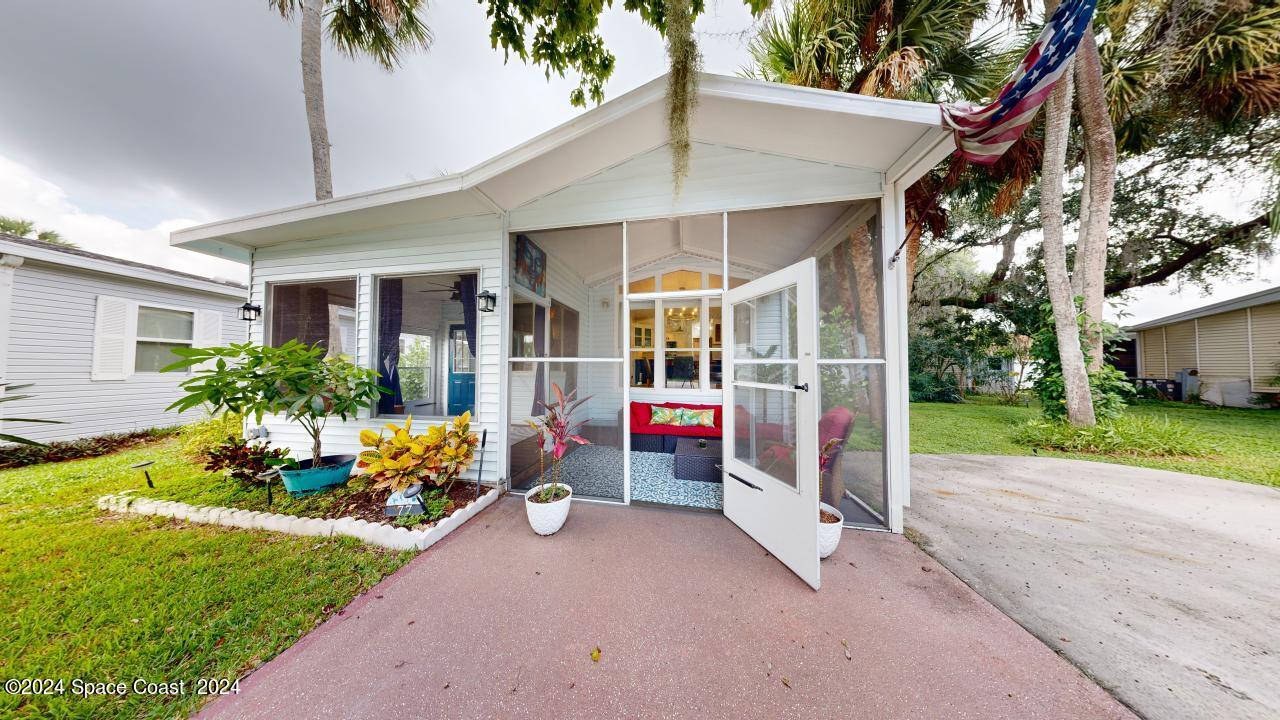 Entrance and front porch