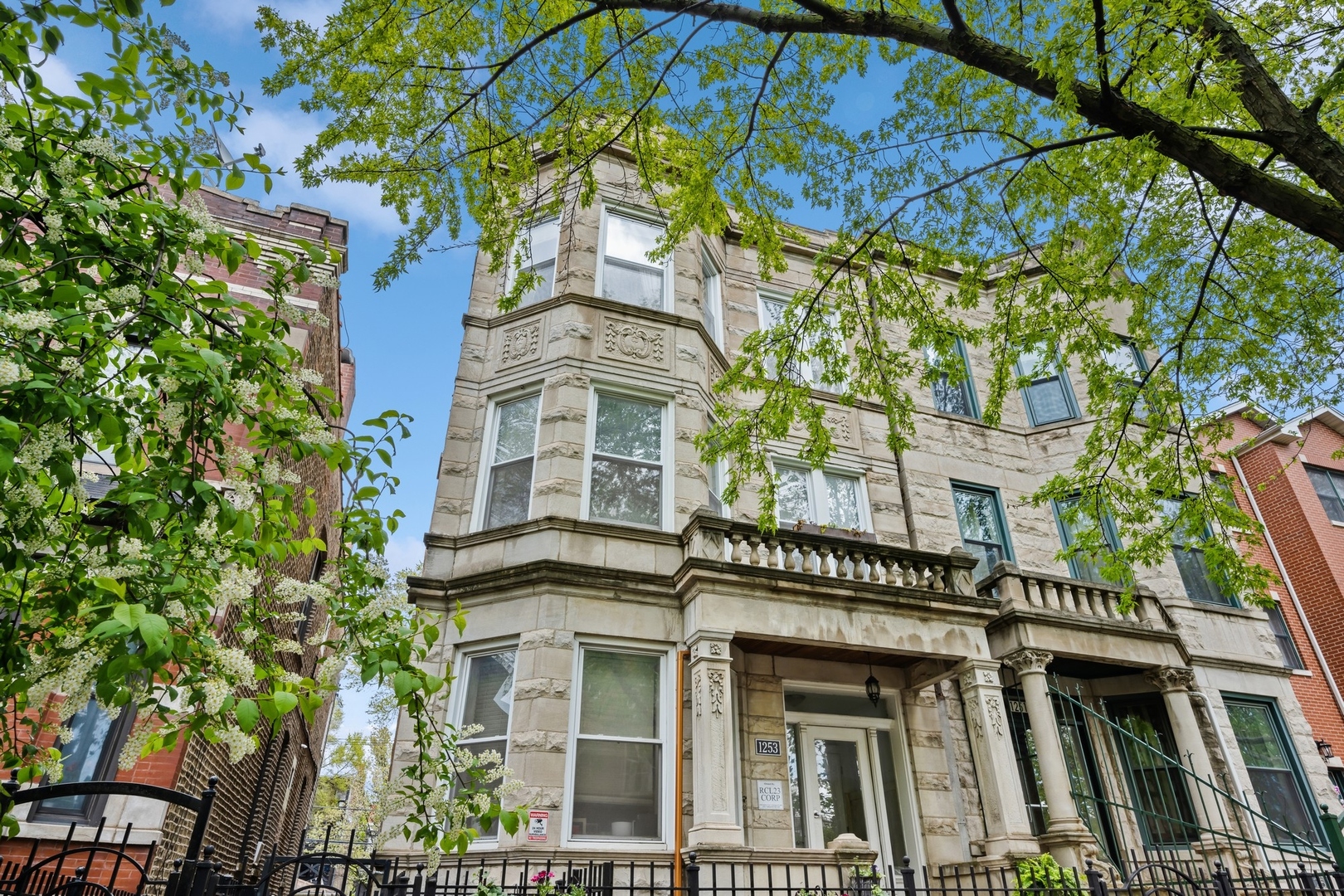 front view of a building