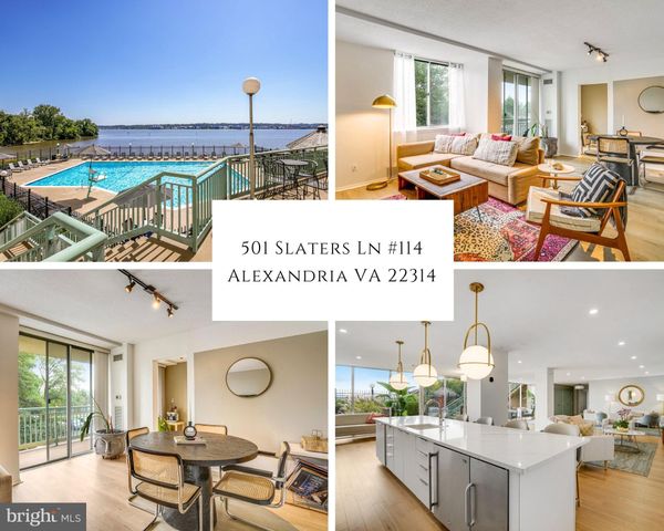 $485,000 | 501 Slaters Lane, Unit 114 | Old Town