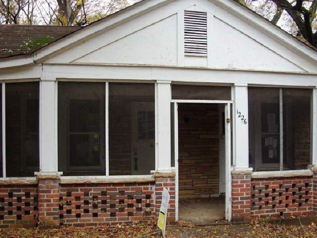 front view of a house with a window