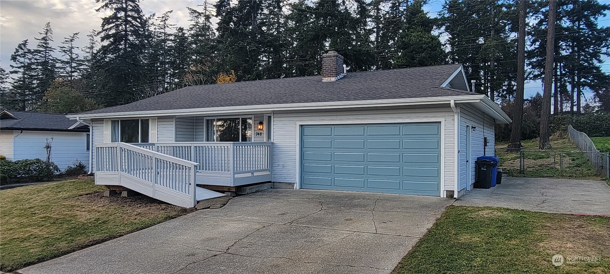 front view of a house