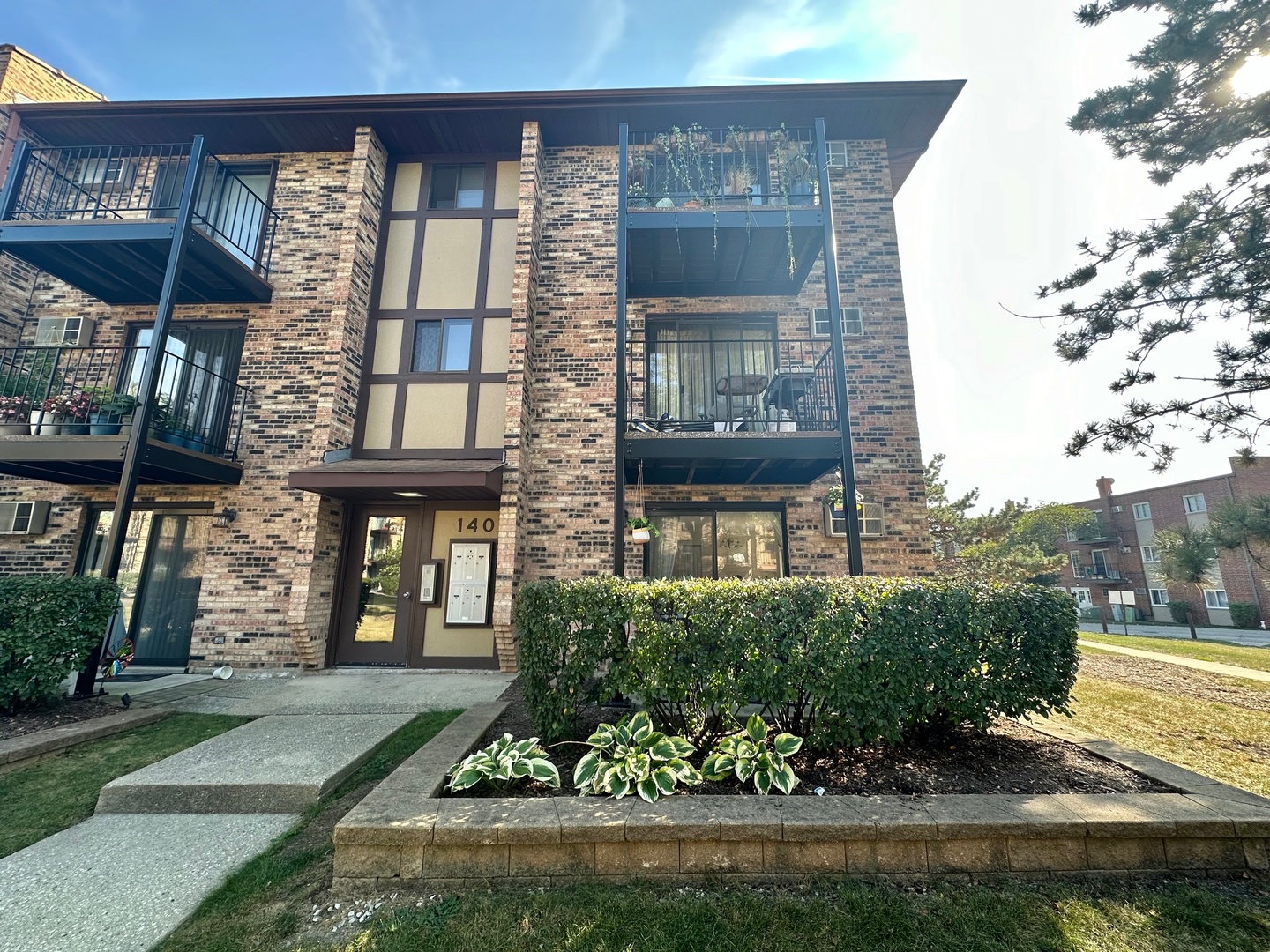 front view of a house