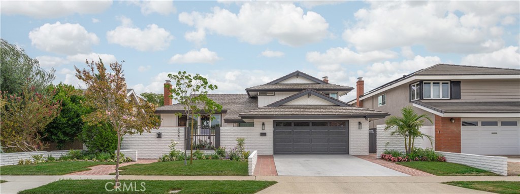 Beautifully landscaped with front courtyard