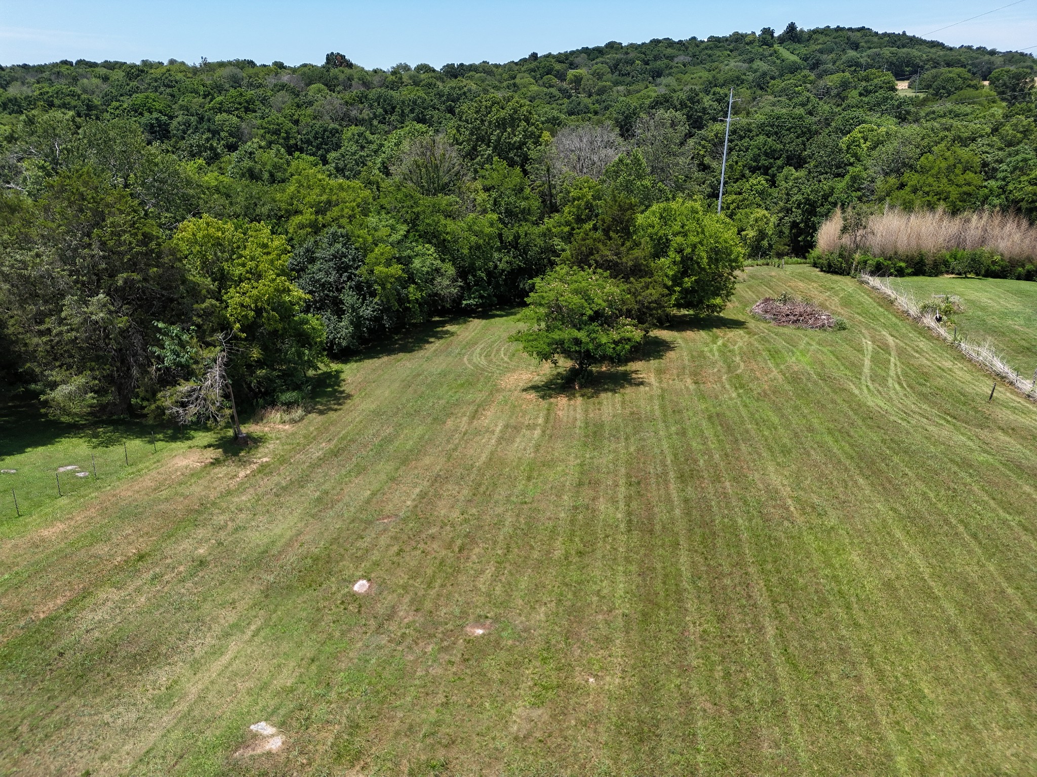 a view of an outdoor space and a yard