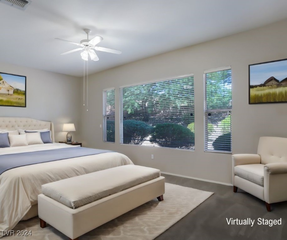 Main bedroom Virtually staged
