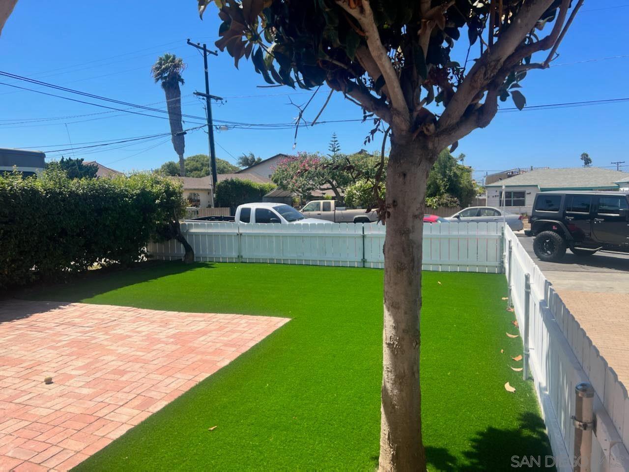 a view of outdoor space and yard