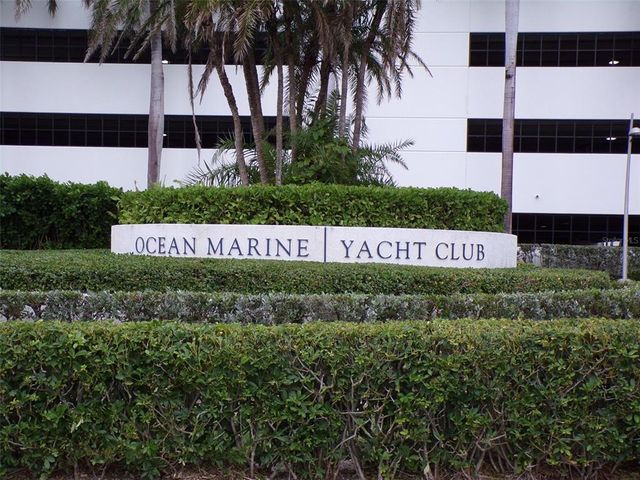 $2,600 | 1945 South Ocean Drive, Unit 611 | Ocean Marine Yacht Club