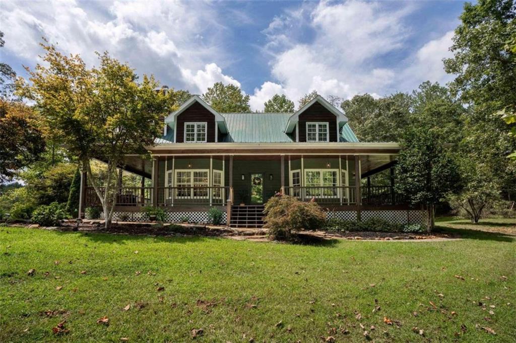 front view of house with a yard