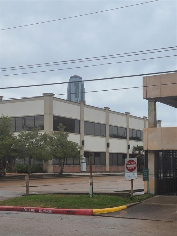 a view of a big building