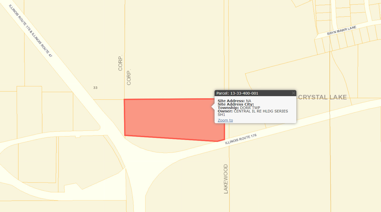 Route 47 Illinois Map 0 Route 176 And Route 47 Road, Woodstock, Il 60098 | Compass