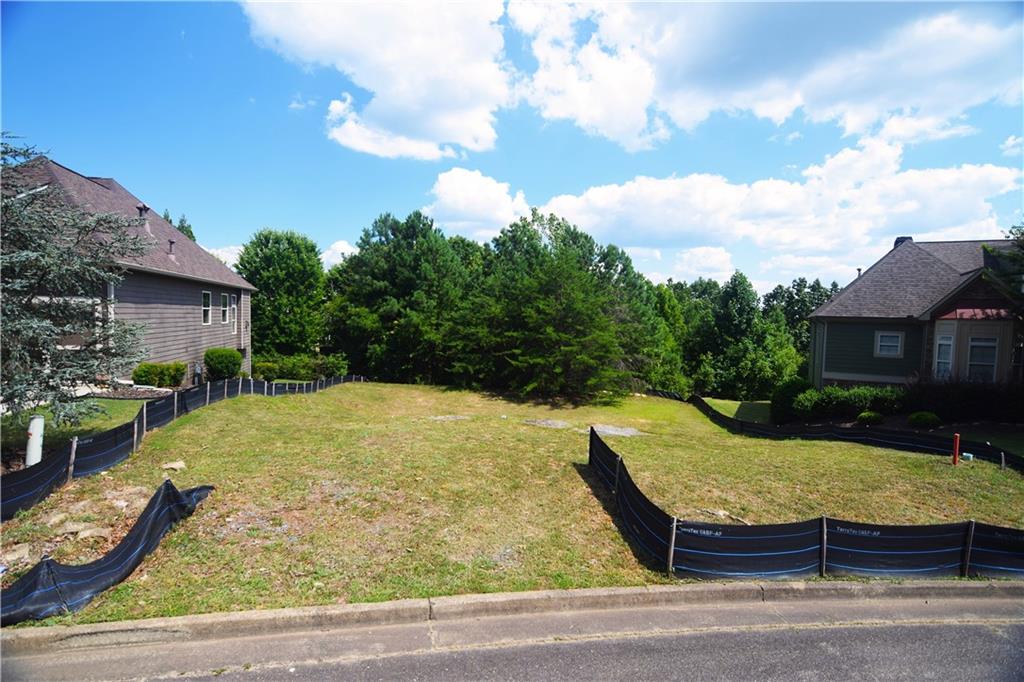 front view of a house with yard