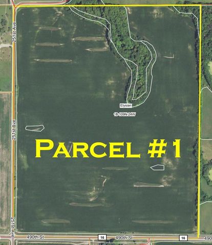 $1 | Xxx 490th Street | Elysian Township - Le Sueur County