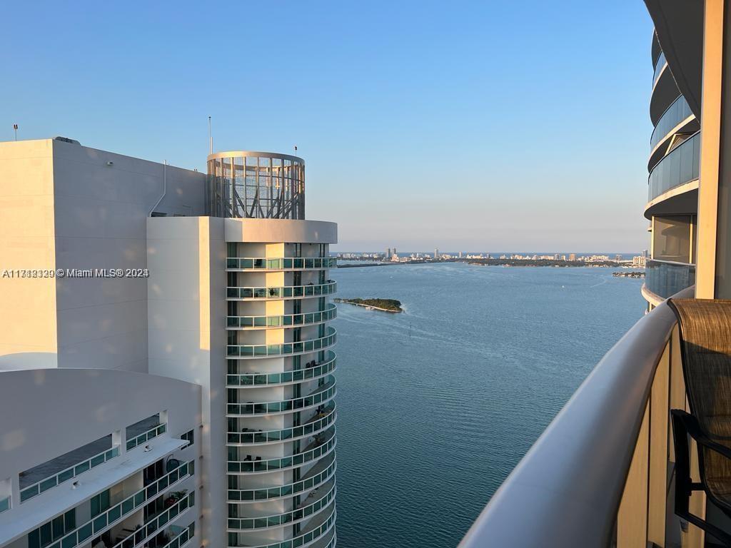 a view of balcony with city view